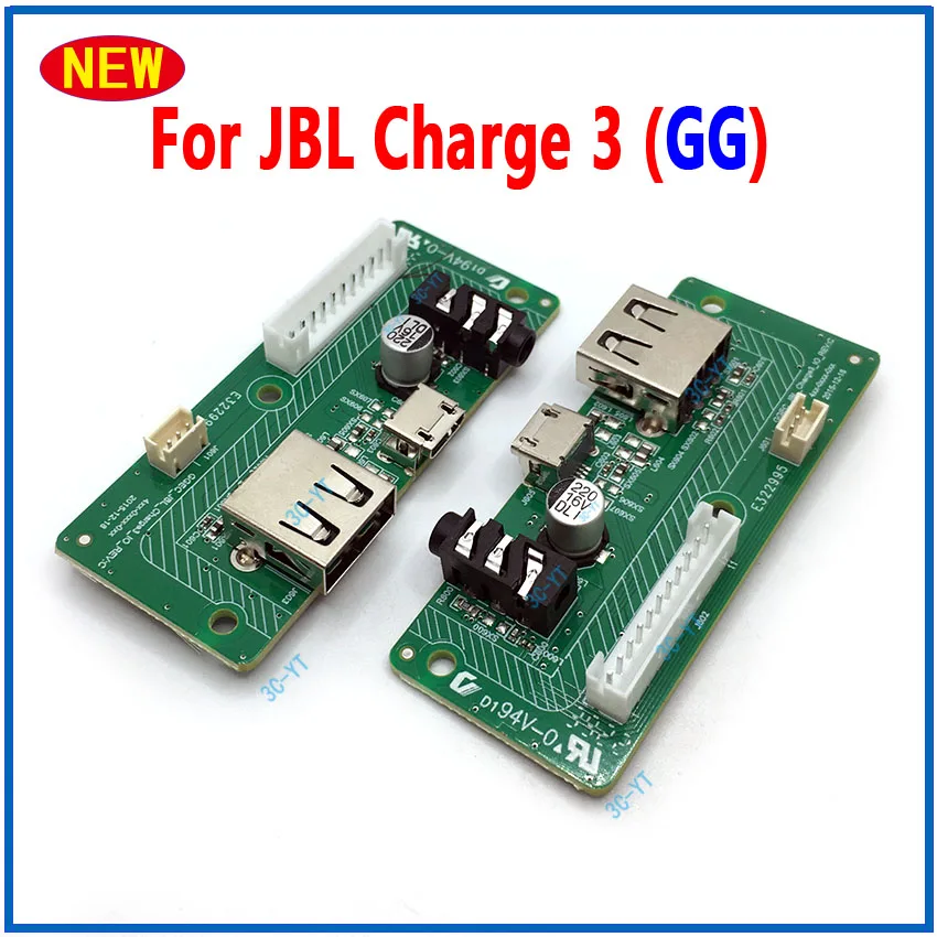 1PCS USB 2.0 Audio Jack Power Supply Board Connector Main Board For JBL Charge3 GG TL Bluetooth Speaker Micro USB Charge Port