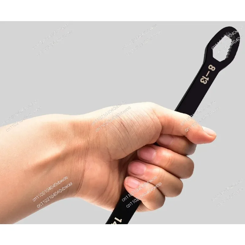 Multifunctional Plum Blossom Wrench Multi-purpose Double-ended Stay Wrench Narrow Movable Wrench Set