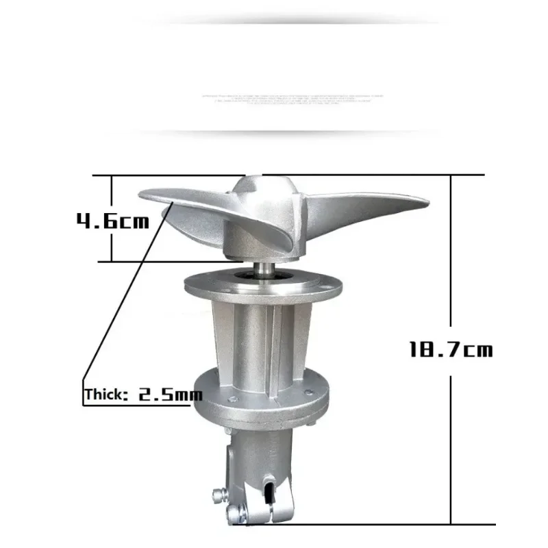 

Brush cutter remodel boat propeller Small boat booster for Gasoline lawn mower grass trimmer Modified Boat Spare parts