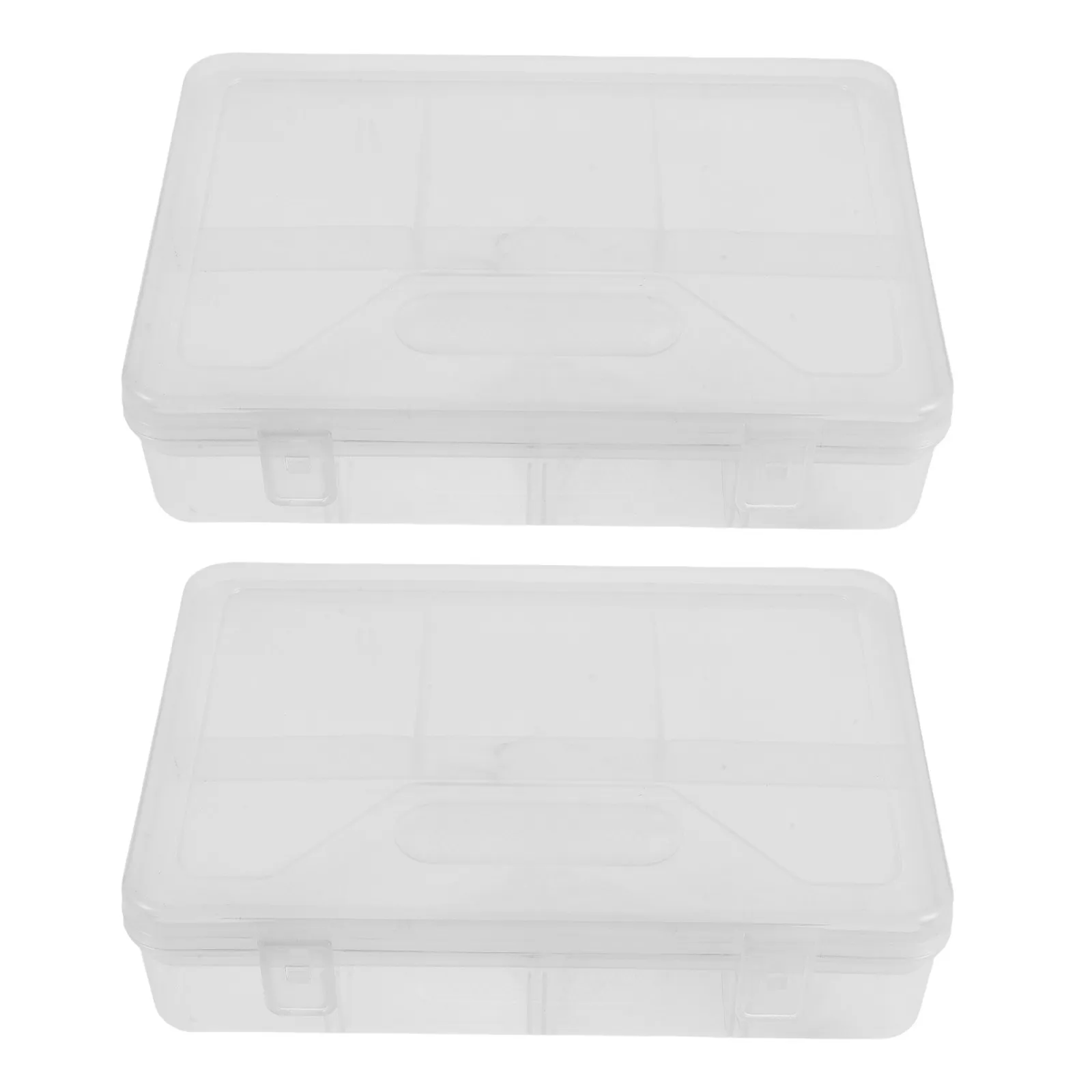 2pcs-transparent-paint-brush-holder-box-double-layer-drawing-pen-organizer-case-art-supply-storage-watercolor-brush-crayon