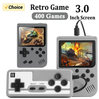 8-Bit Mini Video Game Console Built in 400 in 1 Games Retro Portable Console Handheld Game Player AV Output For Kids Gift Games