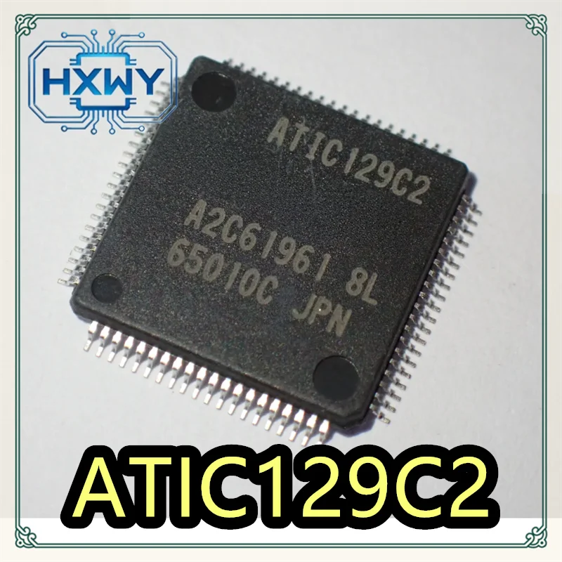 (2/5 pcs) ATIC129C2  TQFP80 package  100% brand new, genuine  Best-seller  Fast dispatch  Electronics