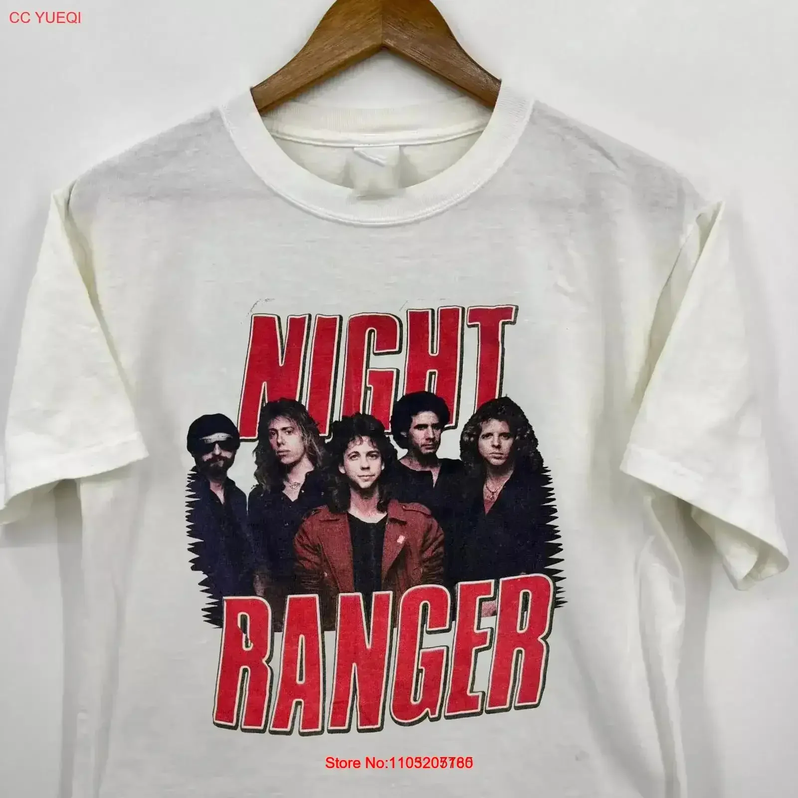 

Trend Night Ranger Tour Band White T Shirt Size S 5XL vintage Washed homme Stretched Stylish Comfortable Casual graphic fashion