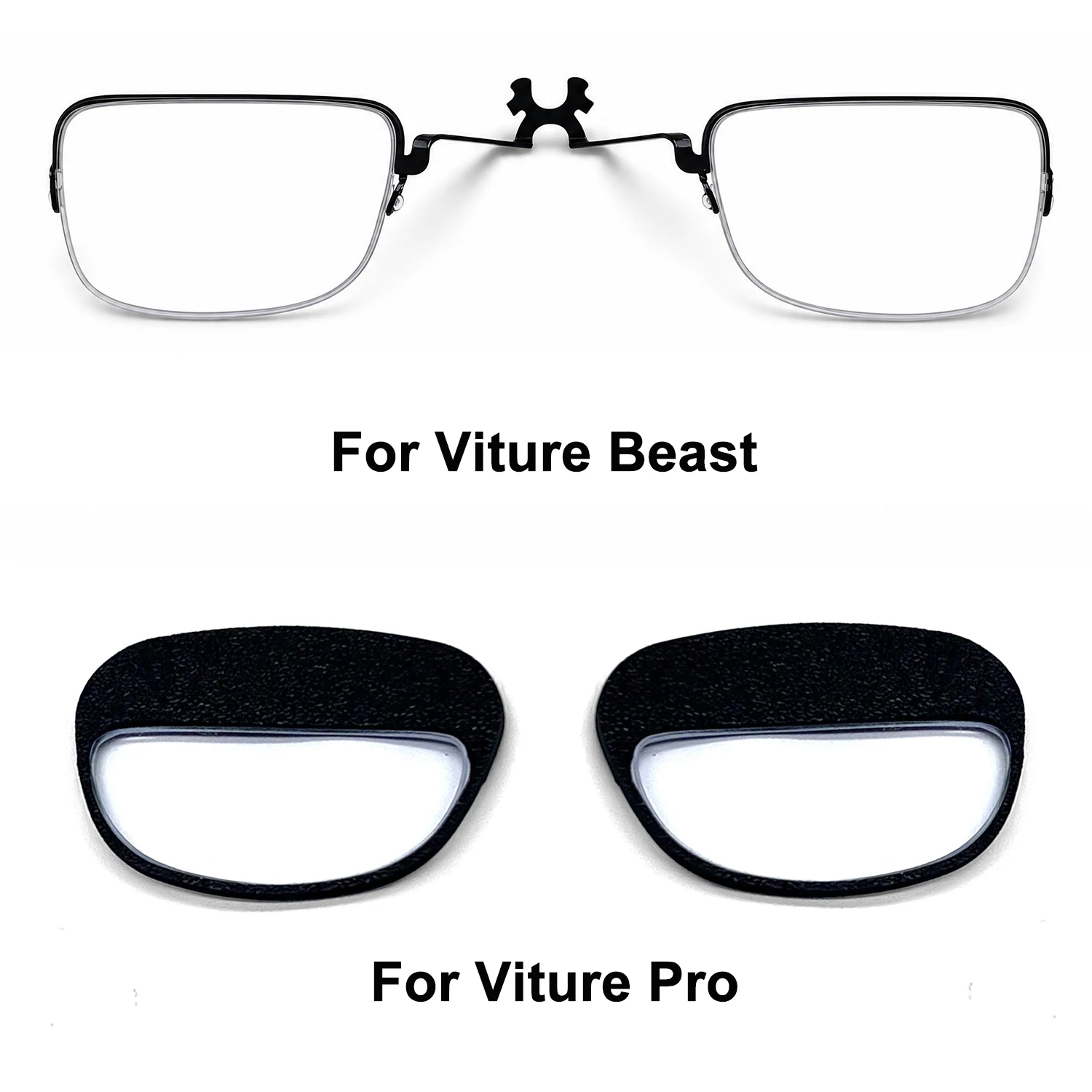 Für VITURE Pro / Beast / XR/AR Smart-Brillen: Myopie-Linsen, Astigmatismus-Linsen, Blaulichtfilter, Blendschutz, individuell angepasste Korrektionsgläser – Detail 1