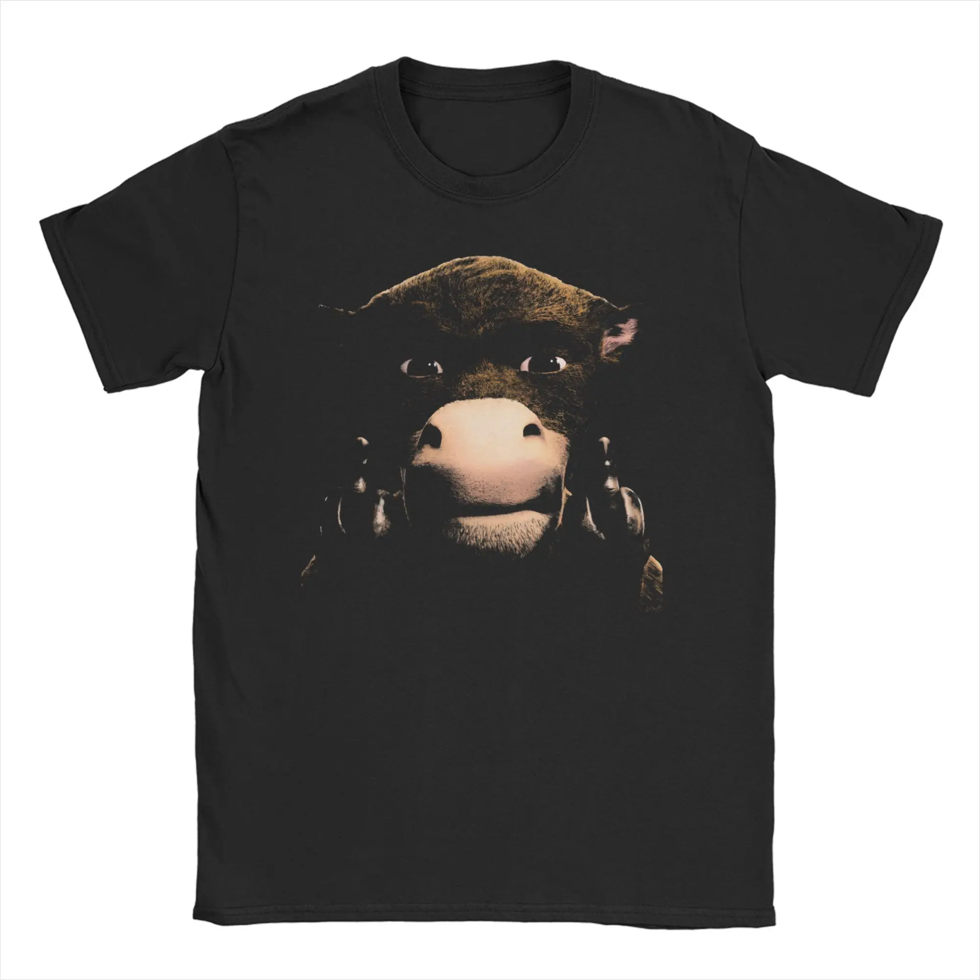 Niu Lai Middle Finger - Dark  Men Women T Shirt  Fashion Tee Shirt Short Sleeve Crew Neck T-Shirt Pure Cotton Plus Size Clothing
