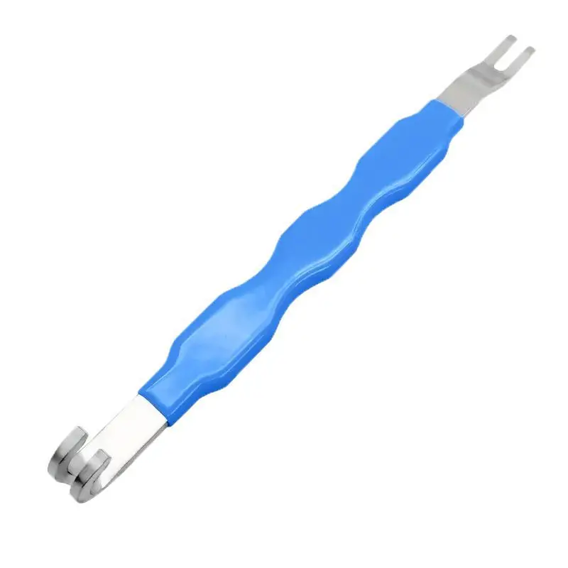 1 قطعة أداة إزالة موصل طرفي كهربائي للمركبة العالمية لمجموعة أدوات إصلاح السيارات أداة سحب تحمل