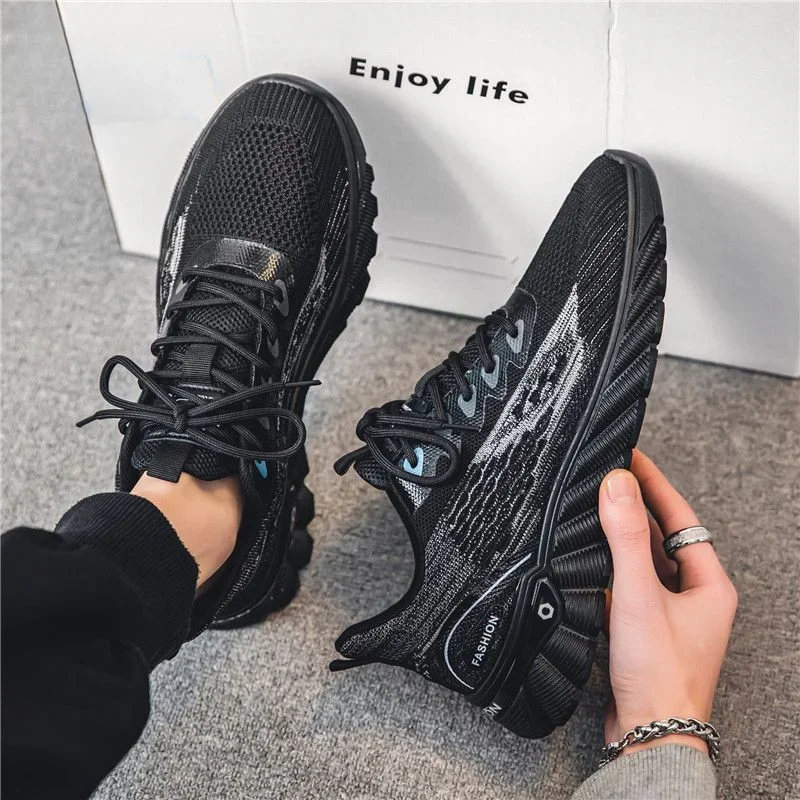 Men\'s Casual Shoes Sports Fashion 2024 Running Safety Male Shoe Leisure Hiking High Quality Without Leather Trend Deals Sneakers