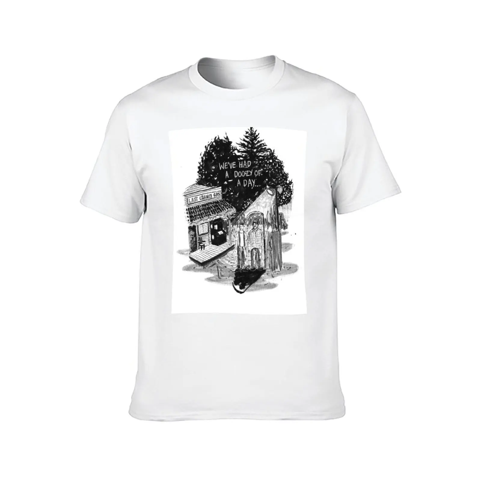 لدينا لدي كلب من يوم تي شيرت تي شيرت للرجل جرافيك تي شيرت رجل عادي تي شيرت