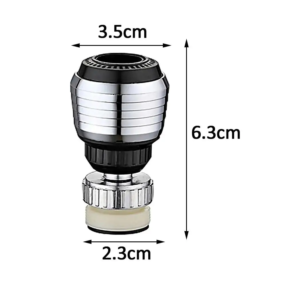 360 Rotate Swivel Faucet Nozzle Filter Adapter Kitchen Water Filter Attachment Saving Tap Tap Diffuser Aerator Splash