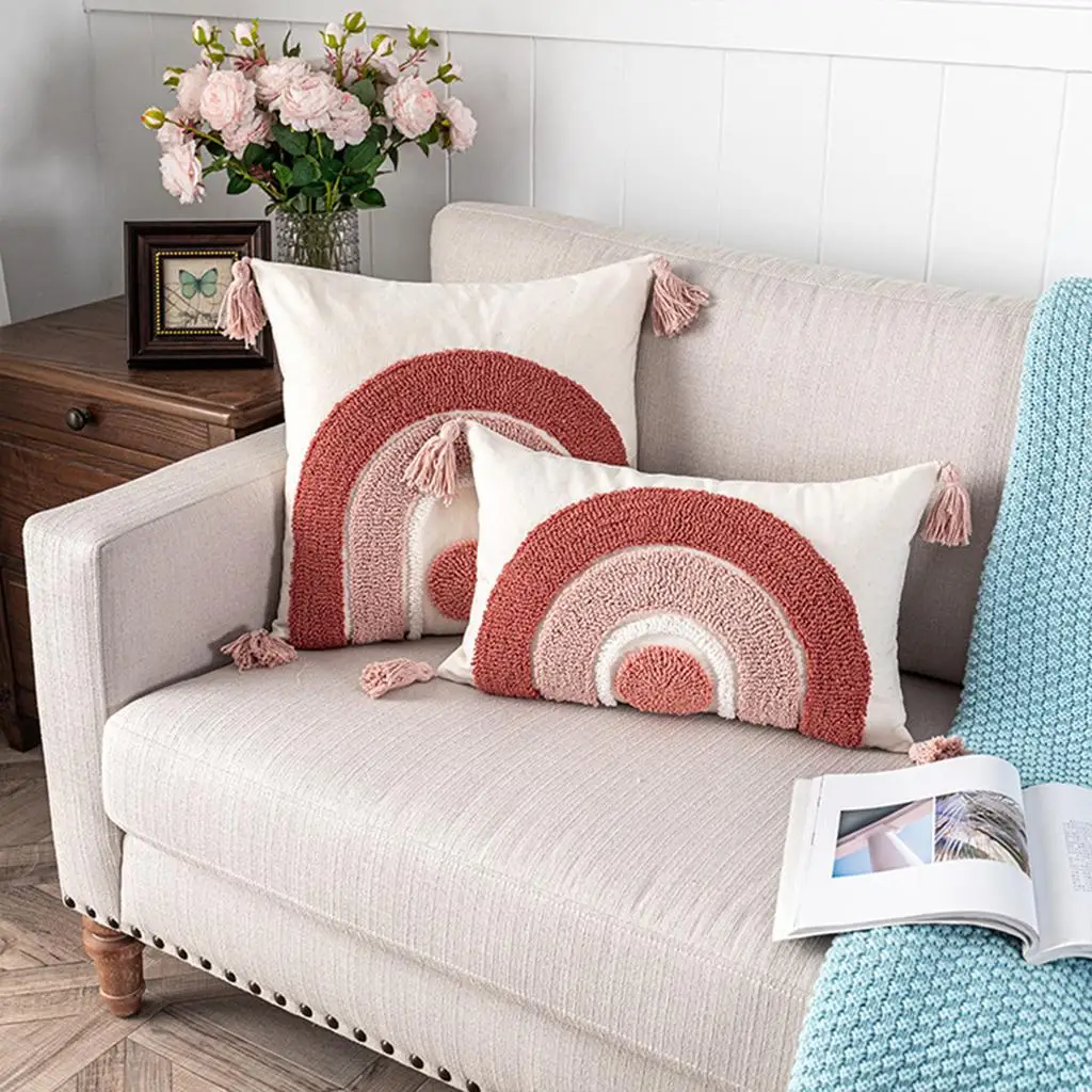 Soft Decorative Throw Covers Shell for Sofa Bedroom Living Room Case 18x18inch