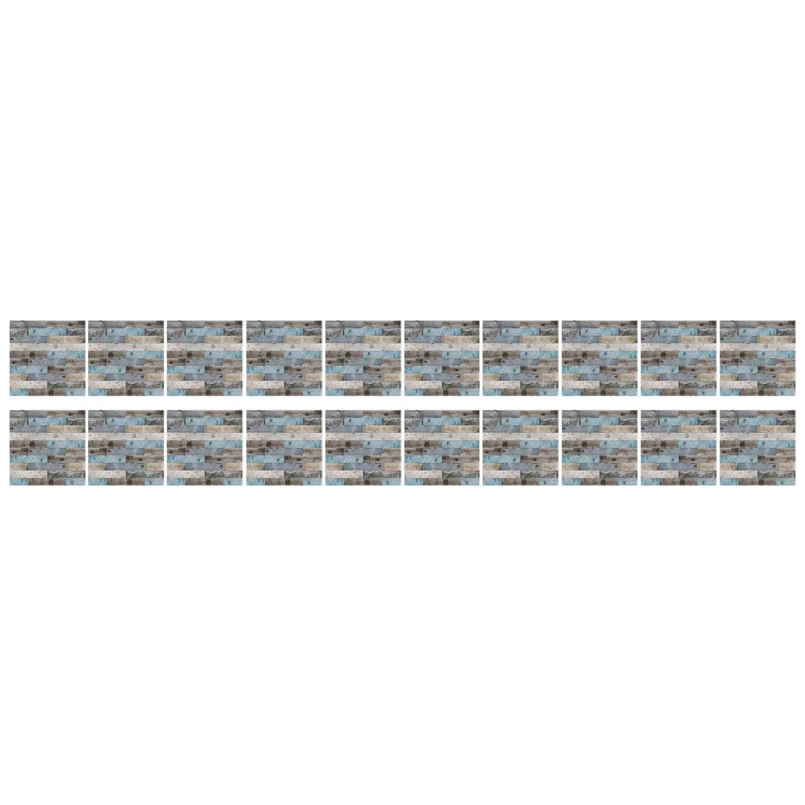 20 Tile Stickers for Stylish Kitchen and Bathroom Decor Made from Waterproof PVC Effortless Application on Smooth Surfaces