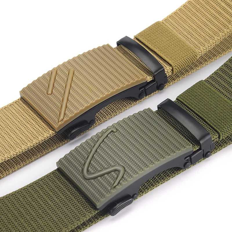 Nieuwe Nylon Canvas Riem Outdoor Combat Riem Tactische Riem Heren Casual Riem Designer Riemen Heren Hoge Kwaliteit
