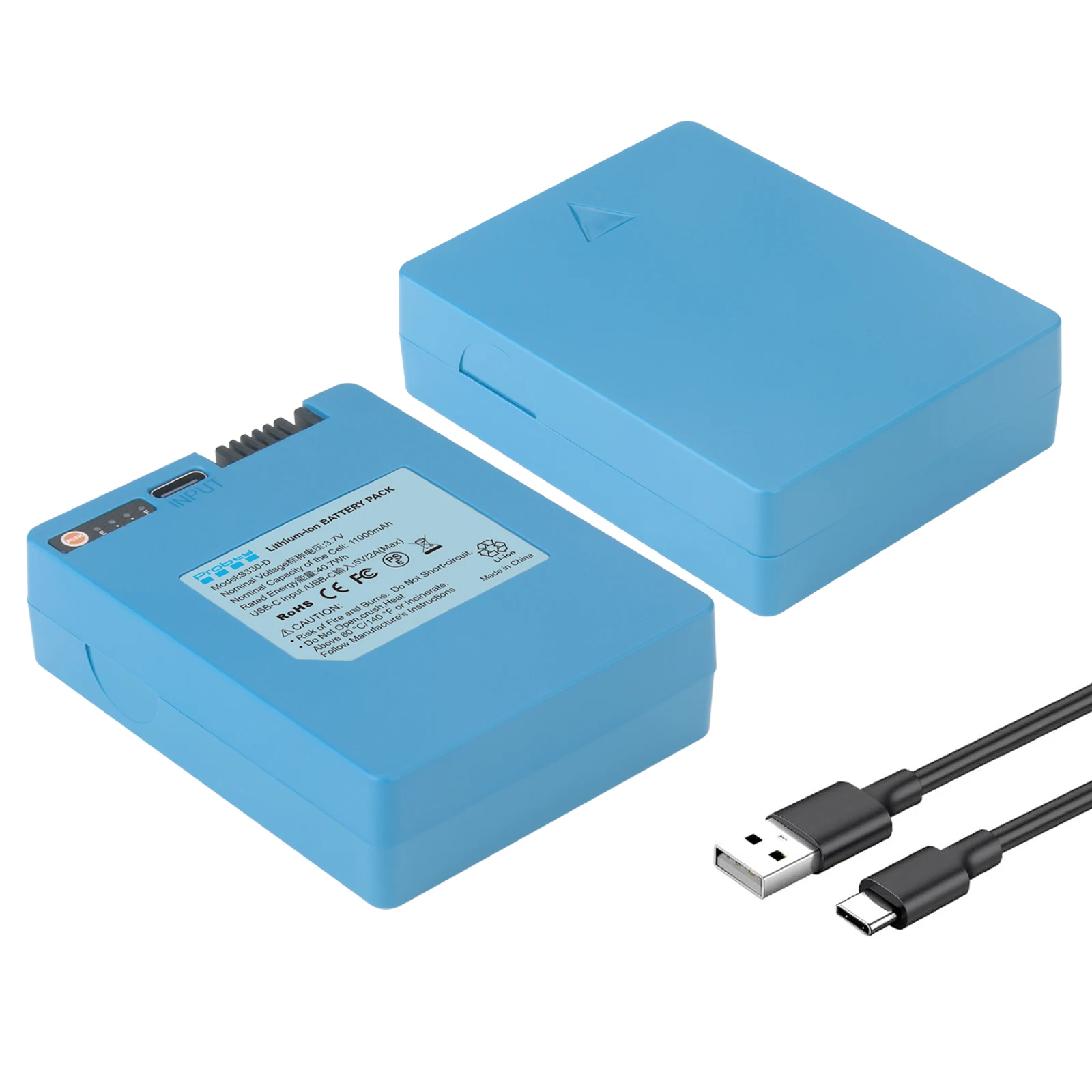 

For eufy Rechargeable Battery for S330 3-in-1 Video Smart Lock, E330 Video Smart Lock, Smart Lock S230, Smart Lock E31 Battery