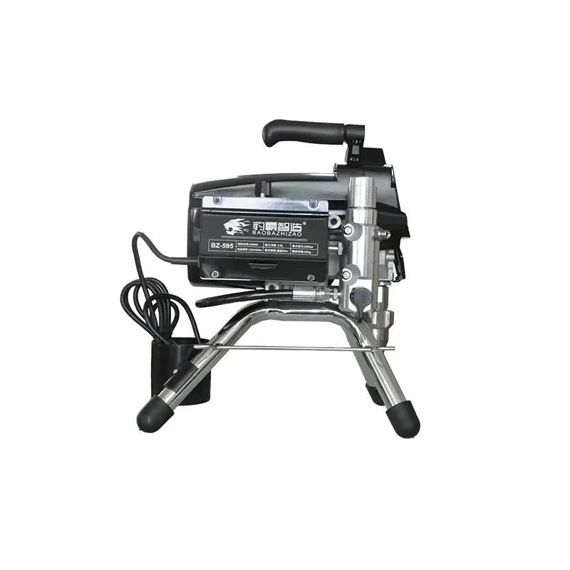 595 2200w 2.5L Portable Electric Piston Type Airless Paint Spraying Machine 5