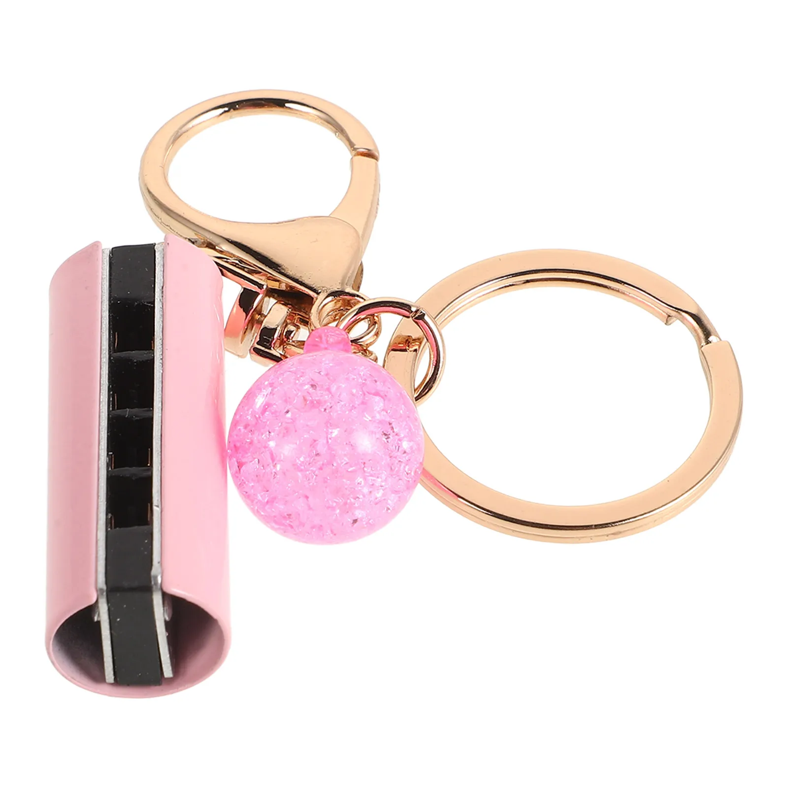 

Mini Harmonica Keychain Zinc Alloy Bag Hanging Charm Guest Return Favors Charms DIY Pendant Phone Decor Purse Pendants