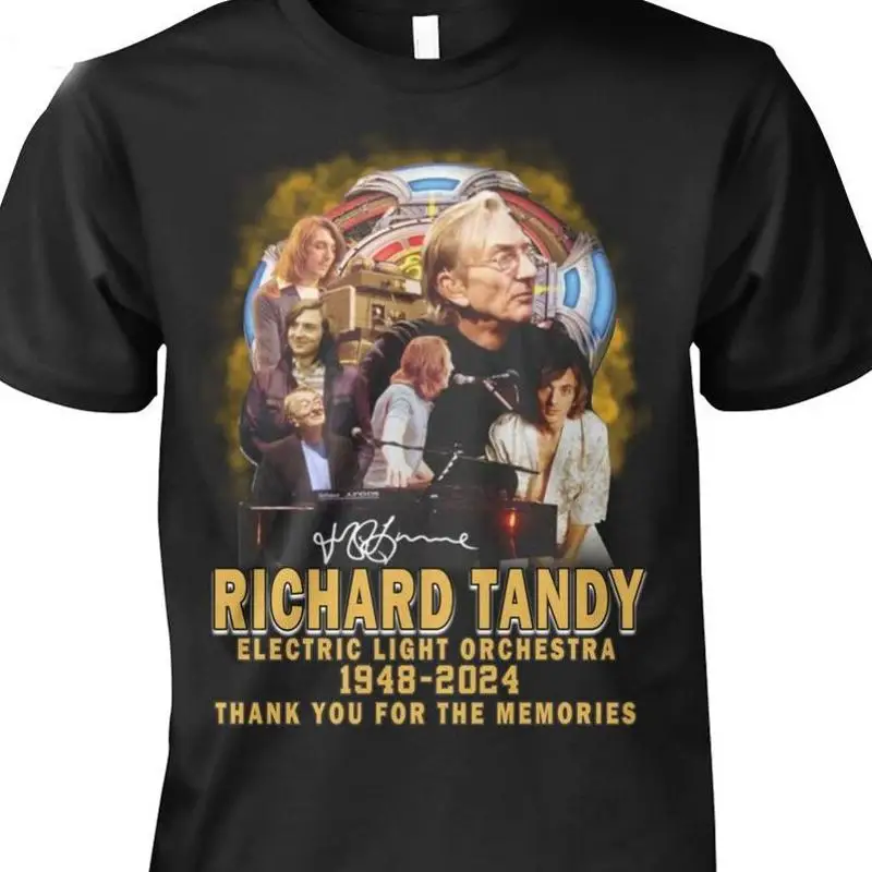 

Футболка Richard Tandy Electric Light Orchestra 1948 2024, спасибо за память