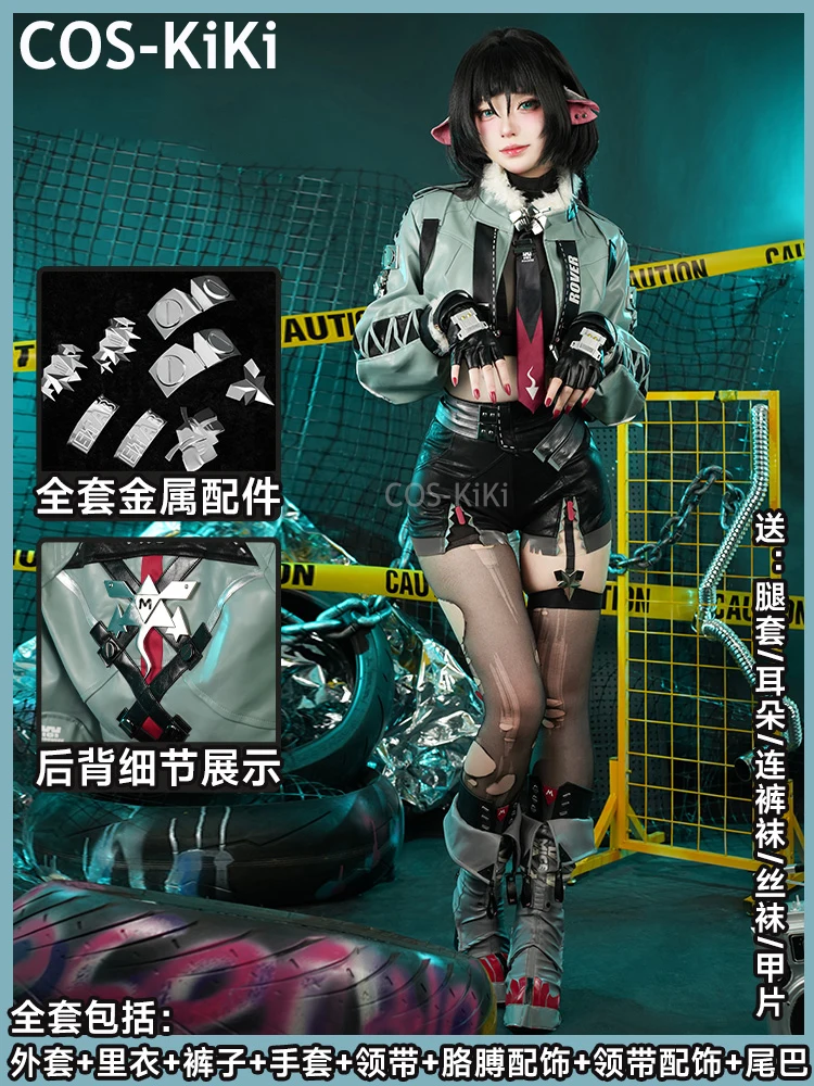 COS-KiKi Zenless Zone Zero Jane Doe Game Suit Lovely Uniform Cosplay Costume Halloween Party Role Play Outfit Women S-XXL