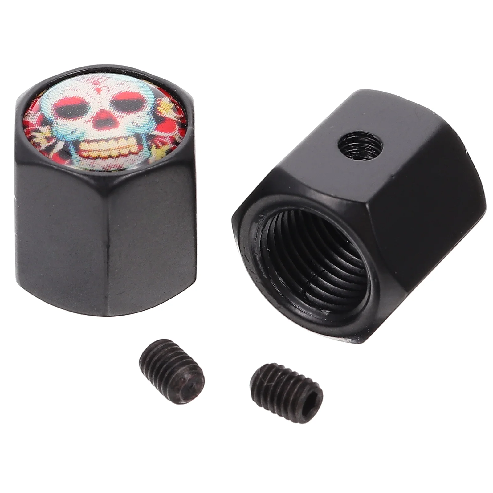 

Anti-theft Mouth Cap Wheel Decorations Car Tire Caps Air Valves Vales Supplies Cover Accessories