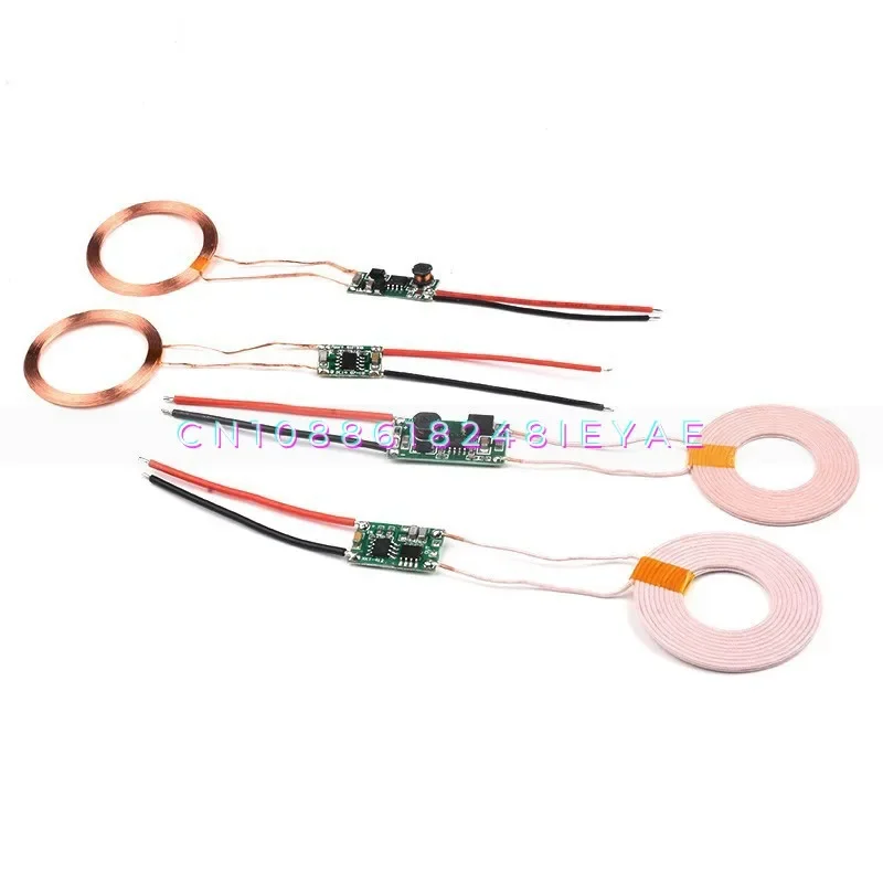 

5V1A/5V2A Wireless Power Supply Module, Wireless Charging Transmitter and Receiver Circuit Board