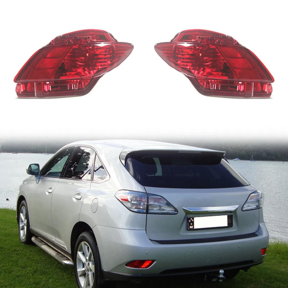 Car Left Rear Bumper Fog Light Parking Warning Reflector Taillights Brake Lamp for Lexus RX270 RX350 RX450H 2009-2015