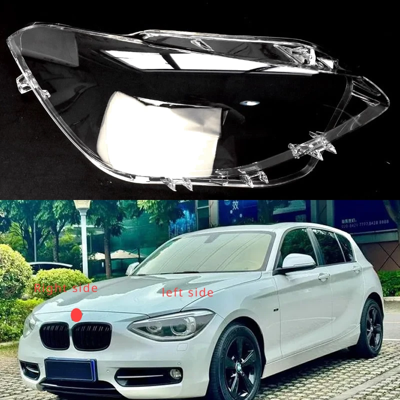 

For BMW 1 Series F20 116i 118i 120i 2012 -2014 Headlight Cover Headlamp Lamp Shell Lens Plexiglass Replace Original Lampshade