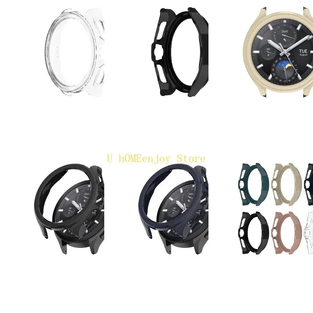B0KF Protective Cover Smartwatch Replacement Half-Coverage Case Dustproof Housing