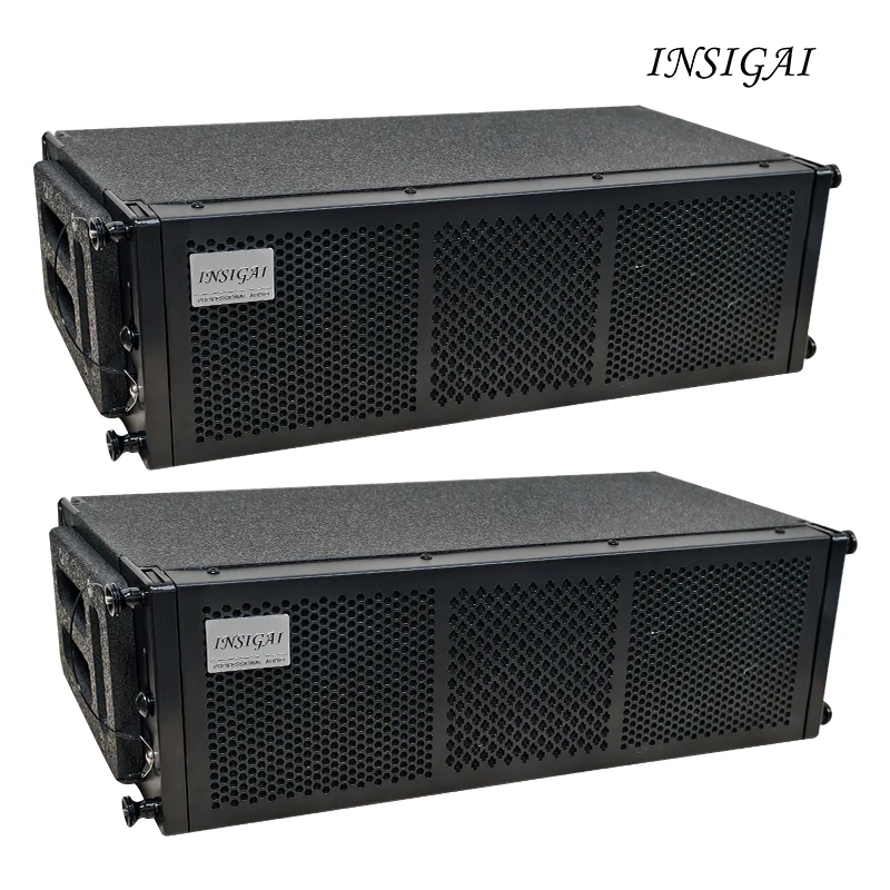 نظام صوت عالي الأداء مزدوج 6.5 مرحلة معلقة لحفلات الزفاف DJ غرفة الاجتماعات مكبرات صوت صغيرة عمودية احترافية