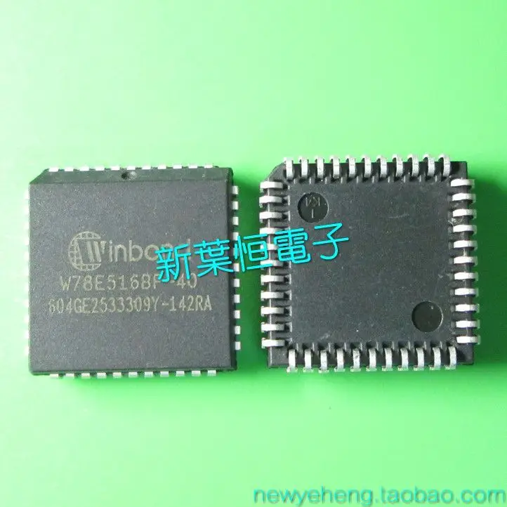W78E516BP-40 PLCC 8IC, frete grátis, 10pcs