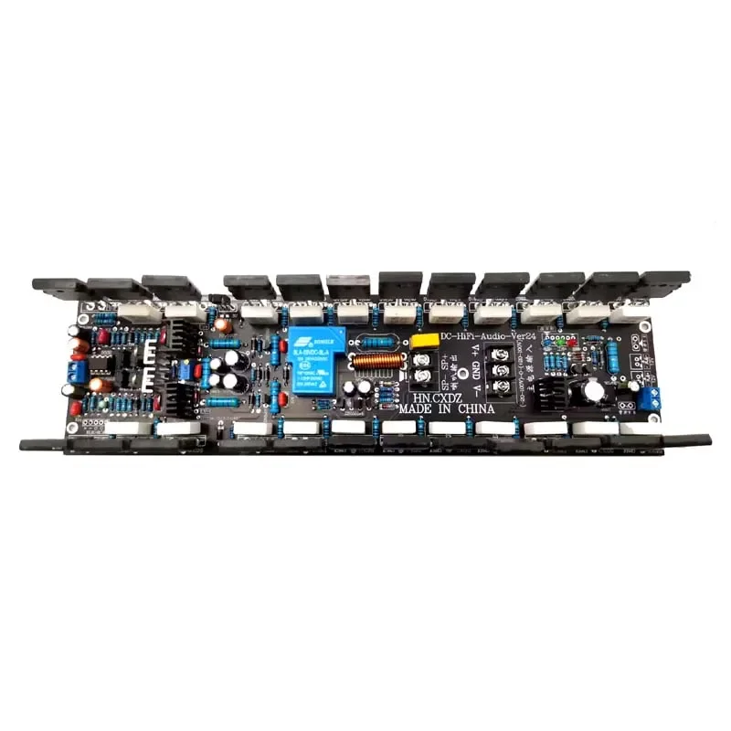 Модернизированная версия, оригинальная плата Toshiba Mono 1200 Вт Toshiba Tube 2SC5200 2SA1943 DC 20-90 В Hi-Fi усилителя мощности