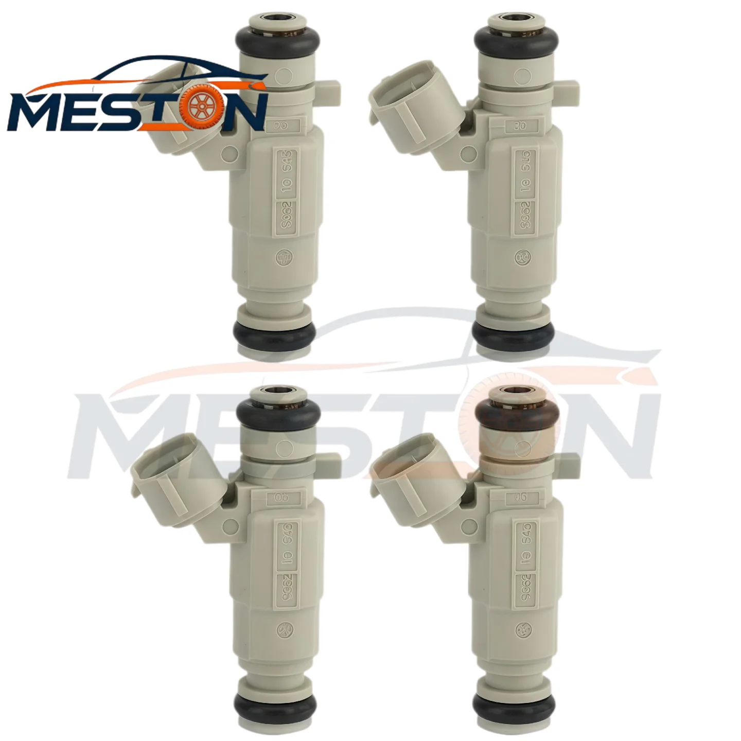 OEM 35310-04000 4PCS New Car Fuel Injector Nozzle For Hyundai i10 2016 Kia Picanto Mk2 1.0L 3531004000 35310 04000