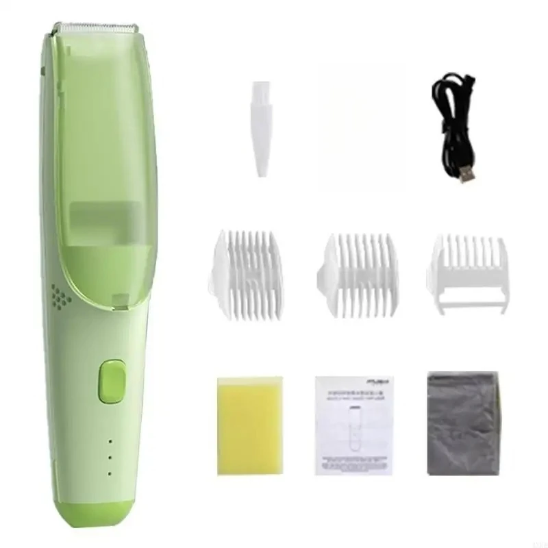 

Машинка для стрижки с 3-направленной расческой, детский триммер для волос, электрический триммер для волос, перезаряжаемый вакуумный триммер для волос