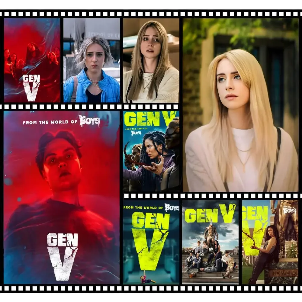 Series Superhero Gen V Poster Premium HD Decor Wall Art for Interior Room Makeover Home Accents Gift