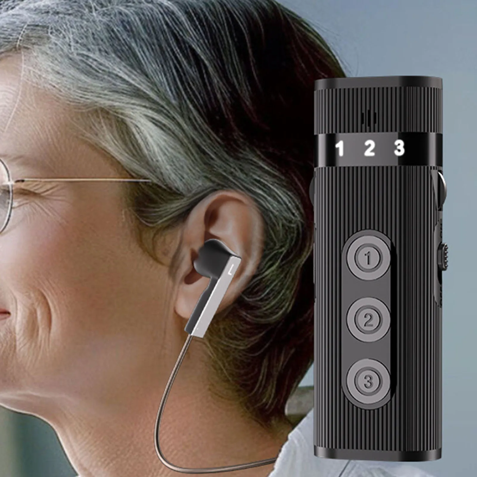 

Усилитель звука LT303: Проводные наушники с регулировкой громкости, шумоподавлением, перезаряжаемые, с функцией улучшения голоса