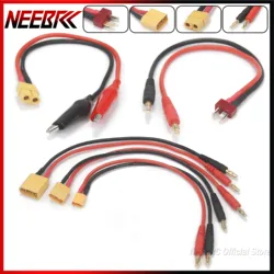 RC Multi Battery Charger Adapter Converter Cable 4.0mm Banana/T/XT30/XT60/XT90 Alligator Clips Plug for IMAX B6 B6AC Model Car