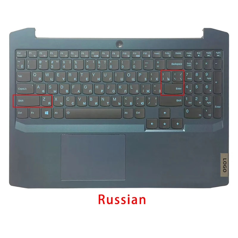 New For Lenovo Ideapad Gaming 3-15IMH05 / 3-15ARH05;Replacemen Laptop Accessories Russian Keyboard With LOGO