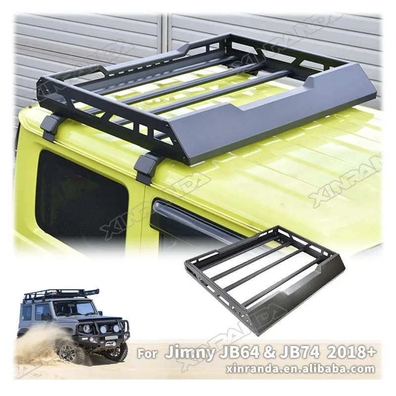 

Black Off Road Car Roof Racks Aluminum Mini Roof Luggage Rack