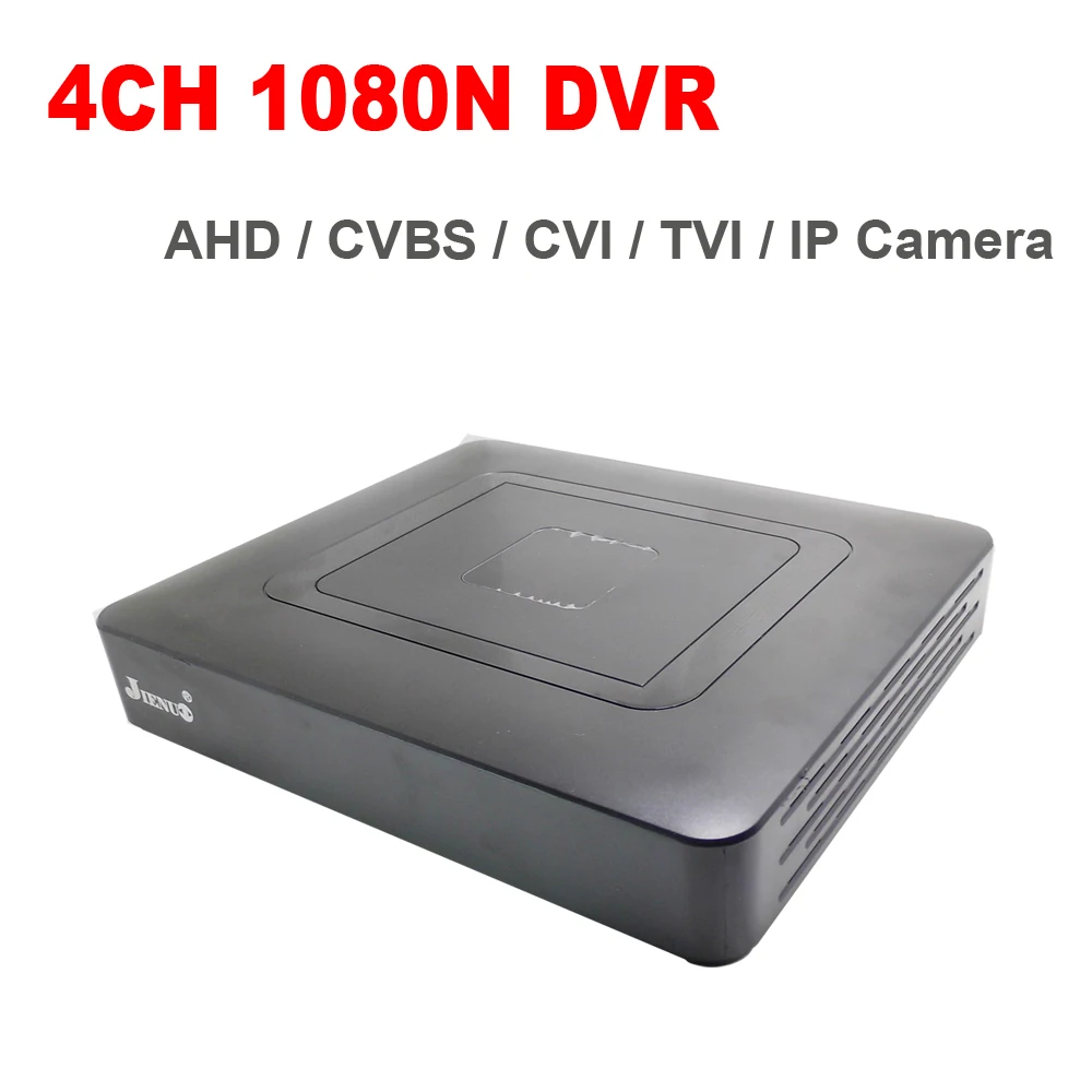 Imagem -02 - Jienuo 4ch Mini Dvr Ahd 1080n Cctv hd Gravador de Vídeo Sistema Segurança Vigilância Híbrido Onvif para Câmera ip Analógico Ahd Cvi Tvi