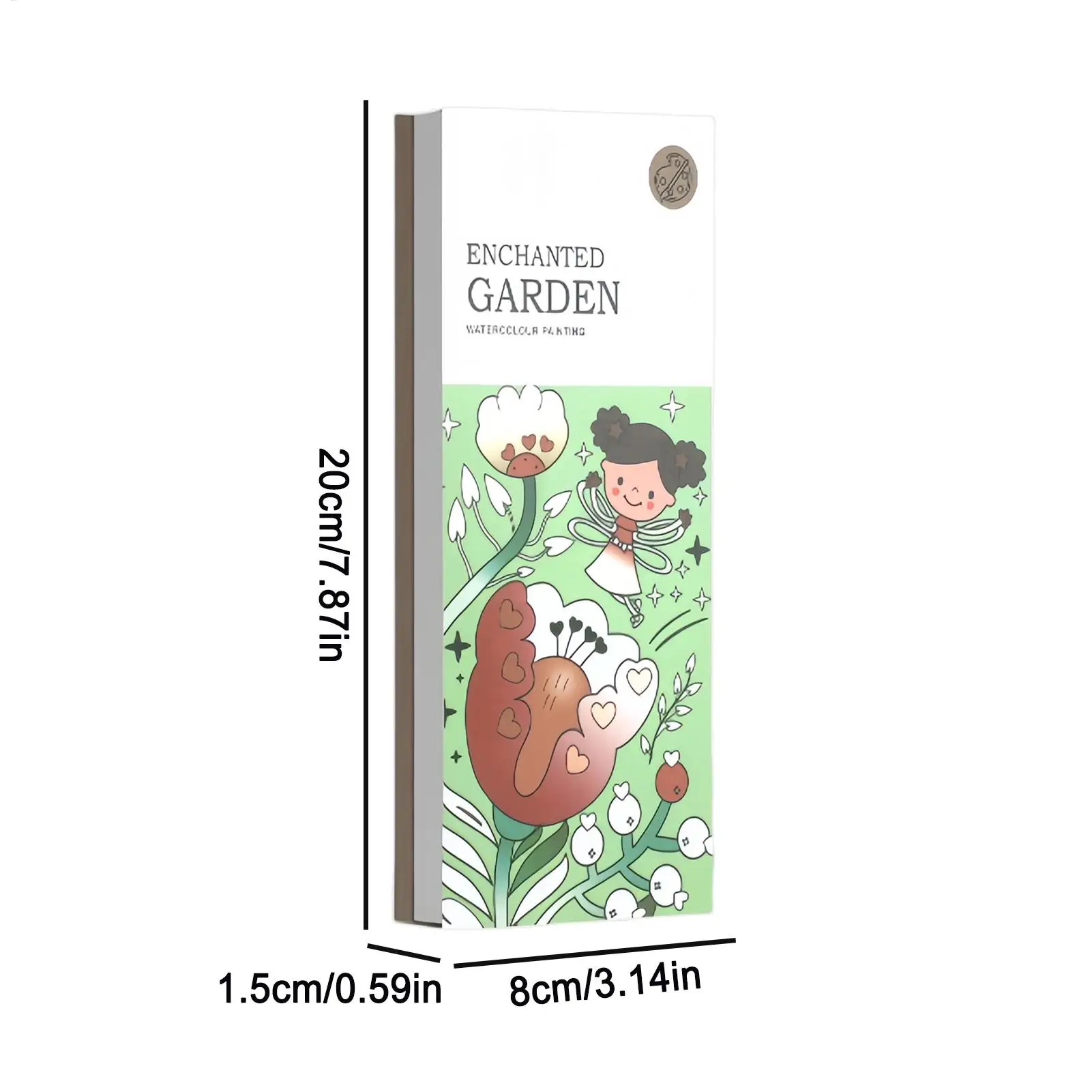 Aquarela papel para colorir sketchbook portátil almofada de papel sketchbook para pintura desenho crianças casa ao ar livre atividades criativas