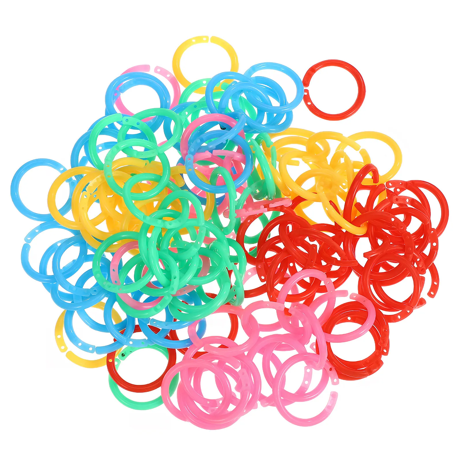 120-pecas-de-argolas-plasticas-coloridas-para-fichario-de-folhas-soltas-para-scrapbook-caderno-flashcards-e-material-de-escritorio-atacado