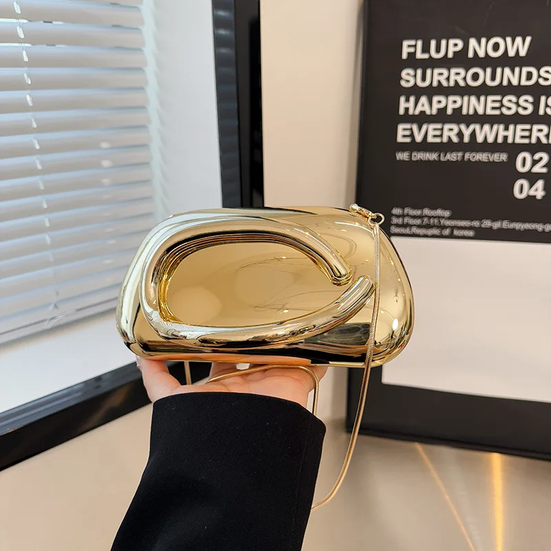 

Fashion Elegant Metal Closure Box Shaped Crossbody Bags Women Evening Bags Wedding Mini Ladies Wallet Party Cute Purse ClutchBag