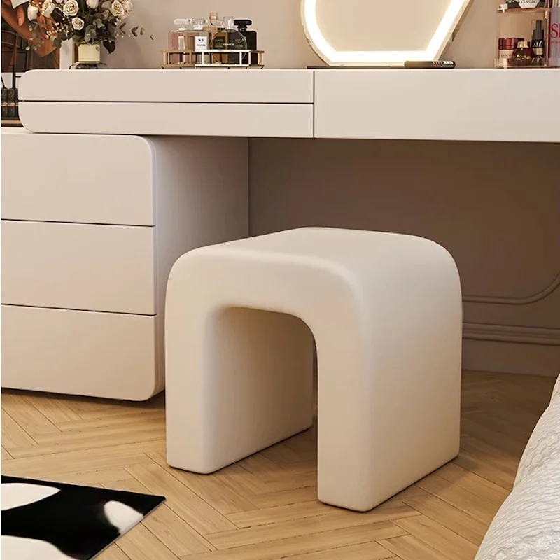 

Vanity stool chair Bedroom stool space saving furniture Modern Single sofa chair Designer accent chair for living room furniture