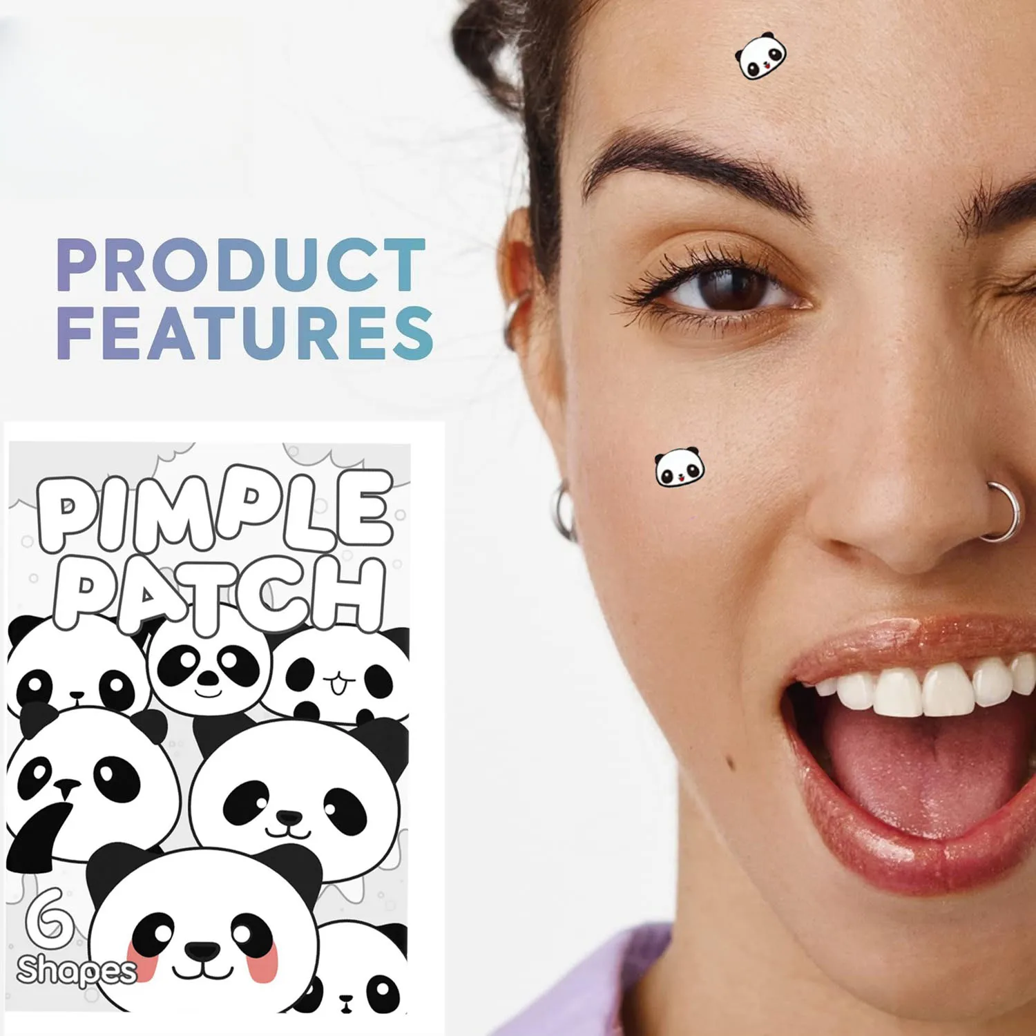 Hydrocolloid acne patch facial cleansing care essence, tool accessory, invisible and waterproof, suitable for all skin types view 4