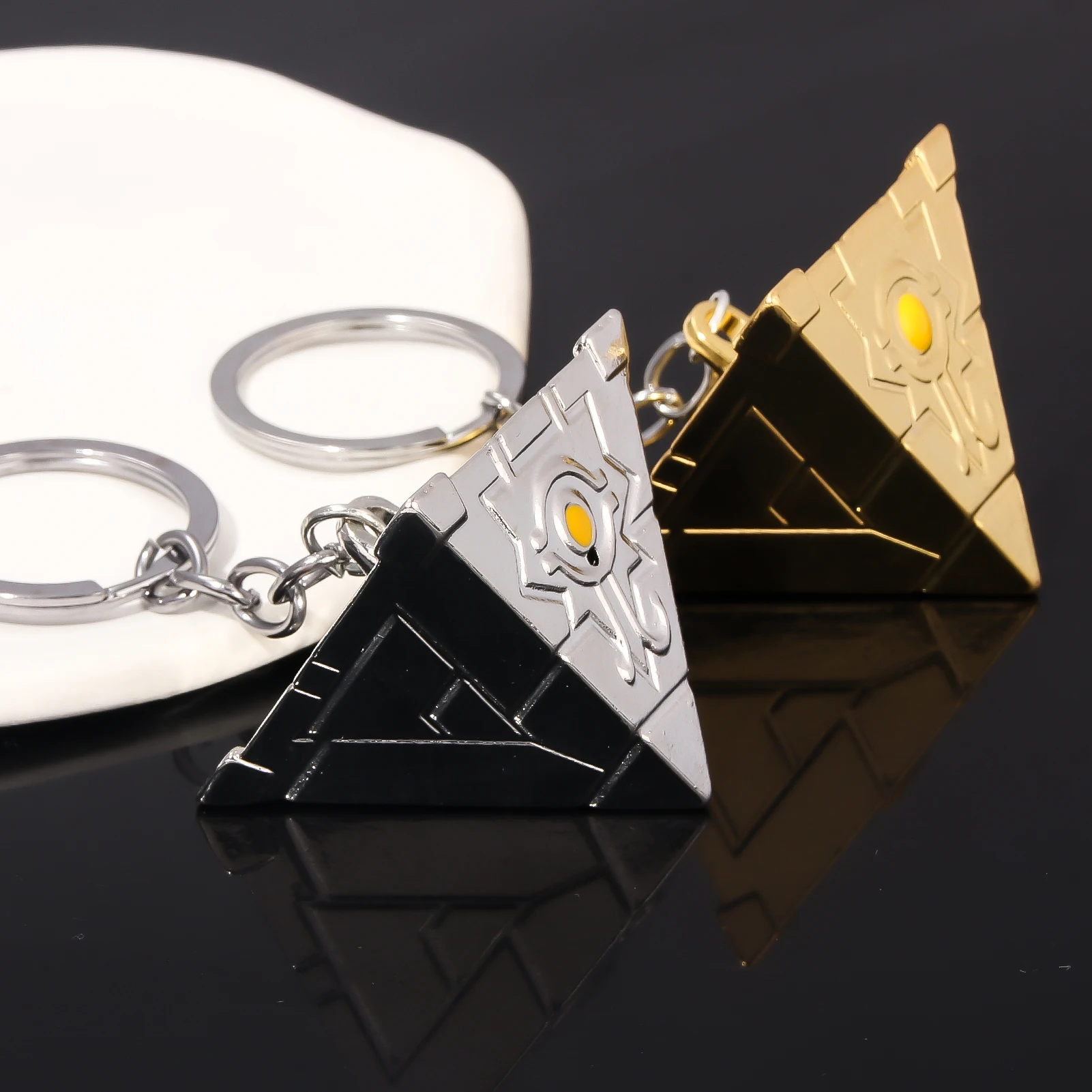 Anime Yu-Gi-Oh Keychain Necklace Yugi Muto Big Size Millennium