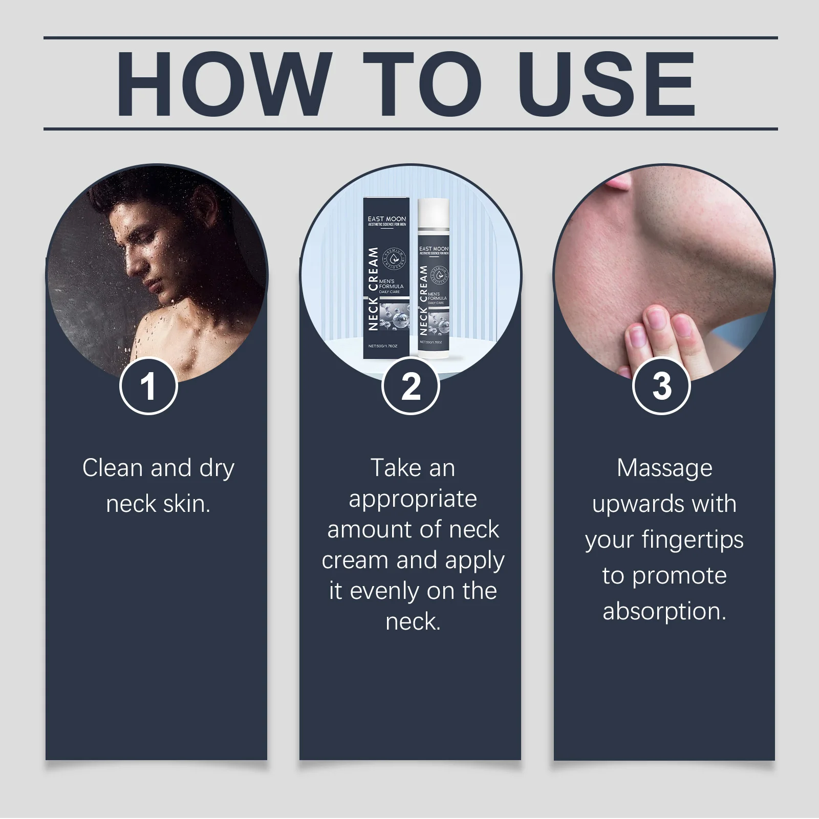 كريم شد الرقبة للرجال يقلل من الخطوط الدقيقة وتفتيحها وشدها وتغذية وترطيب وتنعيم ومرطب يدوم طويلاً للعناية بالرقبة