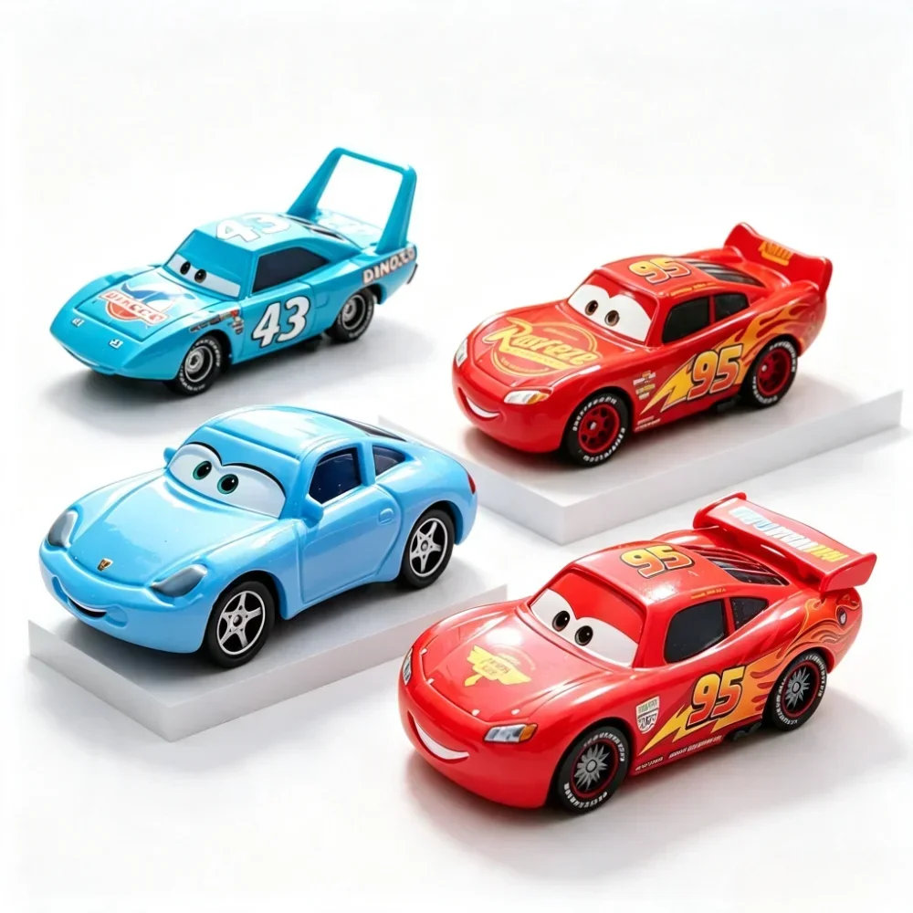 New Pixar Cars Diecast Toy Vehicle Set - Tractor Classic Car SUV & Sports Car Kids Movie Collectible Toys