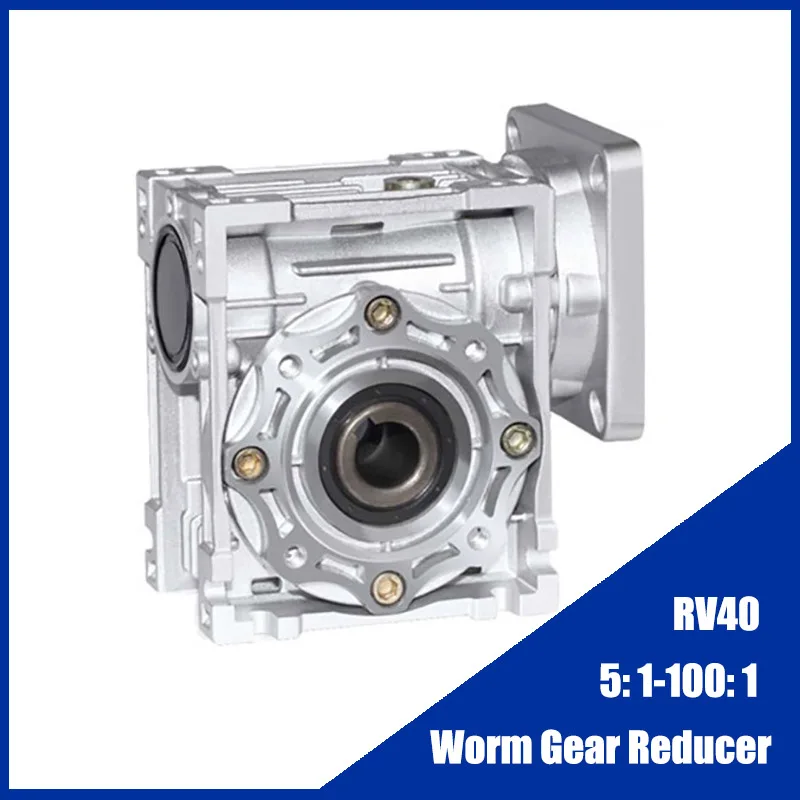 

Speed Radio 5: 1-100: 1 Worm Reducer NMRV040 Input Shaft 14mm For Nema34 Square Flange Motor