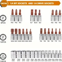 46PCS 1/4 2