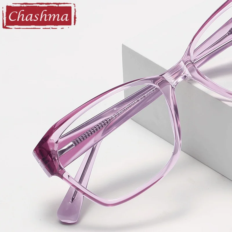 Chashma Prescription Glasses Eyewear Fashion Design Women Eyeglasses Frames for Myopia Graduate Lens Gafas Female Spectacles