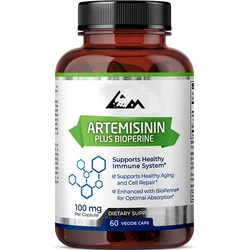 High absorption artemisinin, 60 vegetarian capsules, strong absorption, sweet worm extract