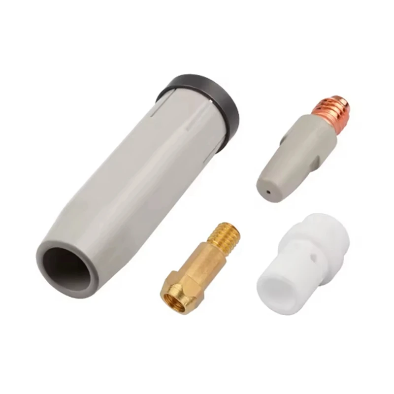 

ABMR-4Pcs 36KD Защитное сопло для покрытия 1,0 мм MIG горелка Газовое сопло Держатель наконечника сварочной горелки 36KD MIG